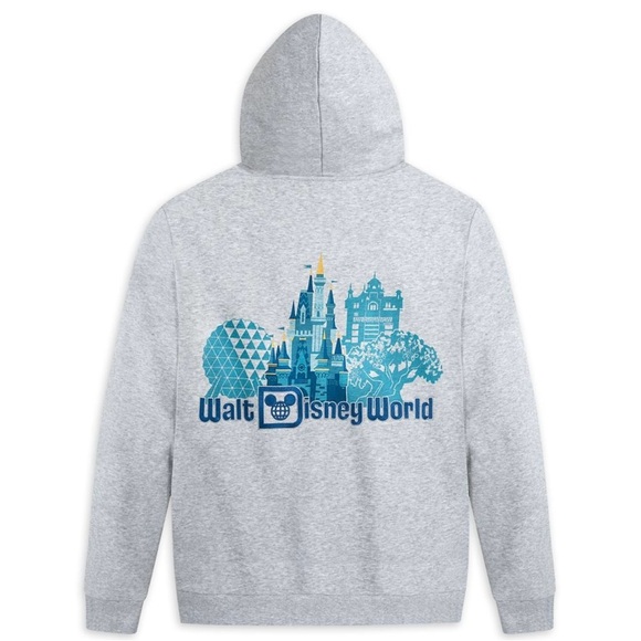 Walt Disney World Disney Parks Icons Hoodie Adult L - Picture 1 of 7